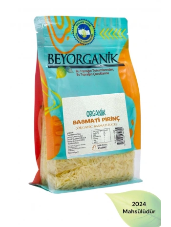 Organik Basmati Pirinç 500gr
