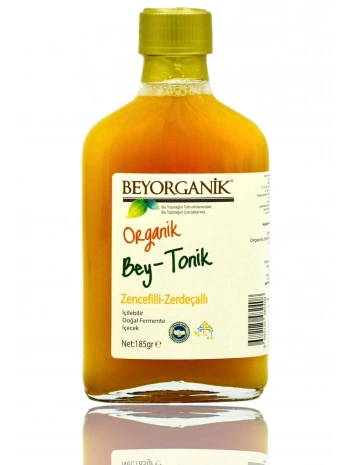 Organik BEY TONİK Zerdeçallı Zencefilli