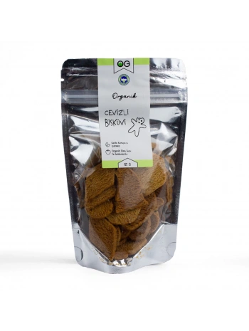 Organik Cevizli Bisküvi 65 GR