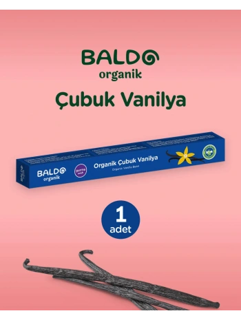 Organik Çubuk Vanilya 1 adet