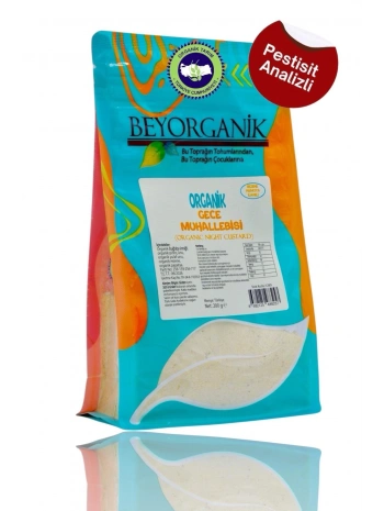 Organik Gece Muhallebisi 200gr ( PAPATYA İLAVELİ) +6ay
