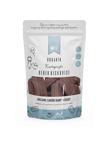 Organik Keçiboynuzlu Bebek Bisküvisi 150 Gr +6 Ay