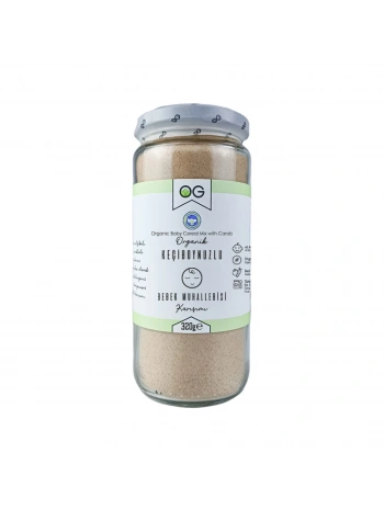 Organik Keçiboynuzlu Bebek Muhallebisi Karışımı 320 Gr +8 Ay