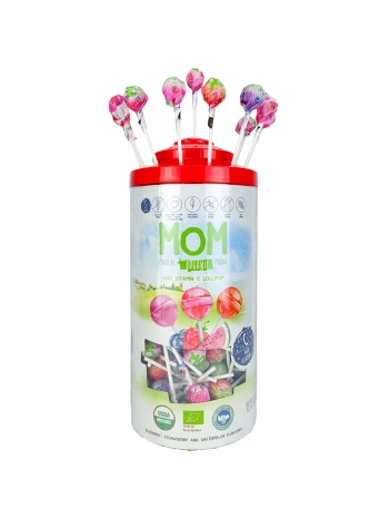 Organik Lolipop (Çilek, Karpuz, Yaban mersini ve C Vitamini) 5 adet