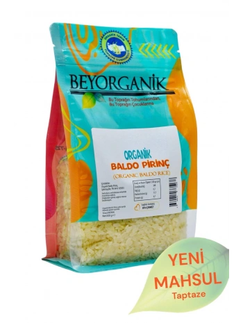 Organik Pirinç Baldo 500gr