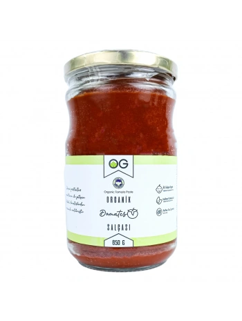 Organik Tuzsuz Domates Salçası 650 Gr