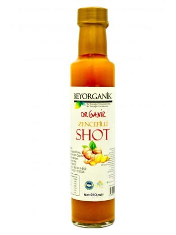 Organik Zencefilli Shot 250ml