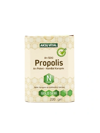 Propolisli Arı Sütü Bal Polen Karışımı (N) 8.000 Mg