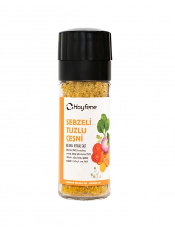 Sebzeli Tuzlu Çeşni - 60 Gr ( Değirmen Kapaklı )