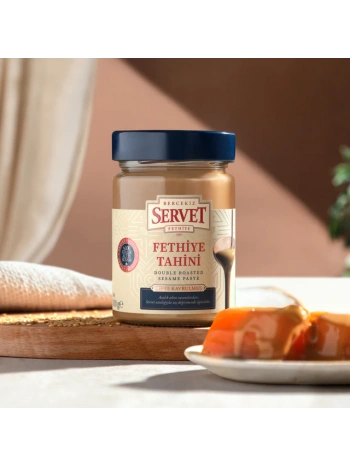 SERVET Çifte Kavrulmuş Taze Servet Tahini - 300g