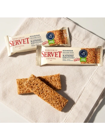 SERVET Şeker İlavesiz Susam Krokan Bar