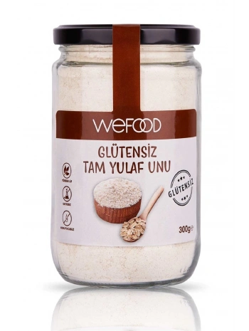 Wefood Glutensiz Tam Yulaf Unu 300 gr