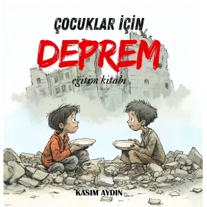 Çocuklar için Deprem eğitim kitabı