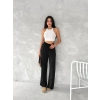 Ayrobin Oversize Kadın Pantalon - Siyah