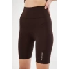 Biker Sporcu Şort - Kahve