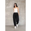 Osy Modal Yumuşak Dokulu Kumaş Şalvar Pantalon - Siyah