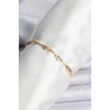Yıldız Model Gold Renk Pirinç Bileklik
