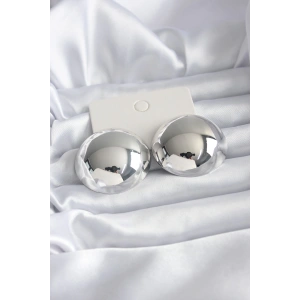 Pirinç Gümüş Renk Kadın Küpe