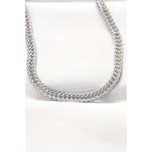 316L Çelik Silver Renk Balık Sırtı Zincir Kolye