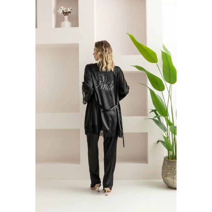 10 PARÇA GELİN SETİ SİYAH (MGP312245)