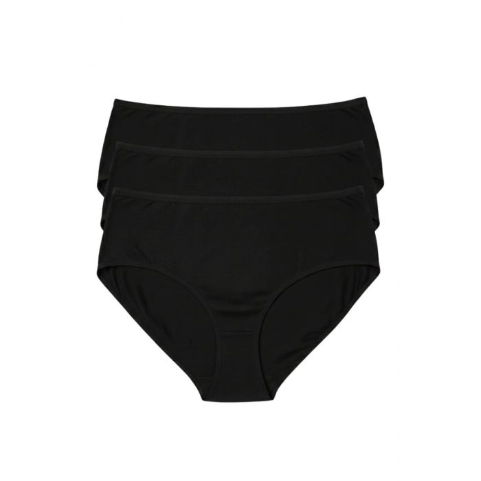 3LÜ SET KÜLOT-SİYAH-BEYAZ-TEN DOR2850