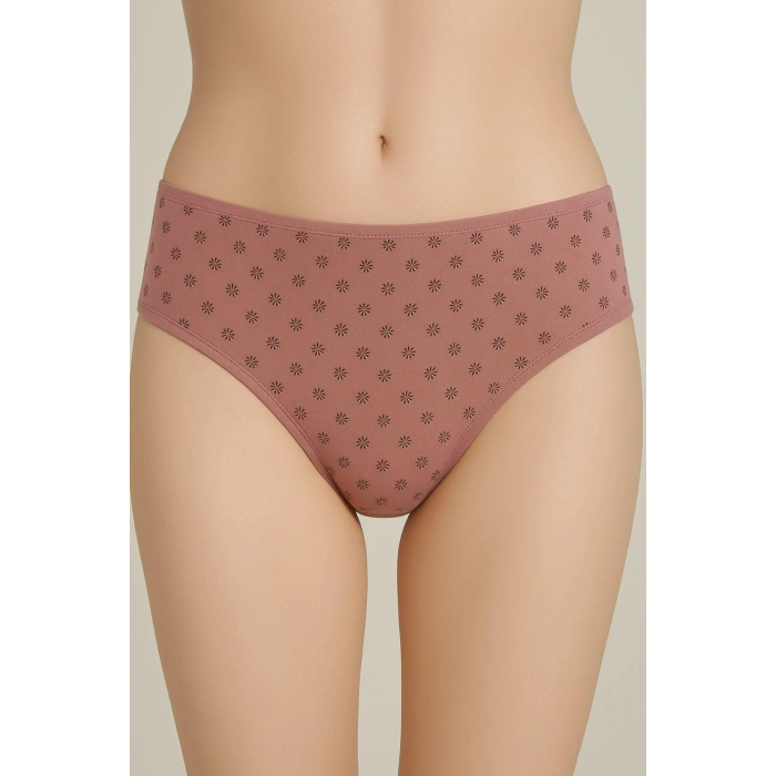 7 Li Desenli Külot Kadın