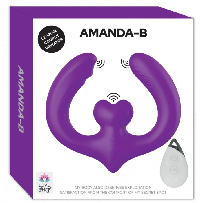 AMANDA-B  LEZBİYEN VİBRATÖR