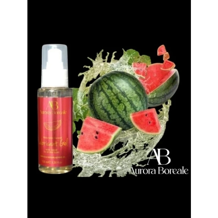 Aurora Boreale Karpuz Aromalı Kayganlaştırıcı Jel  100 ML