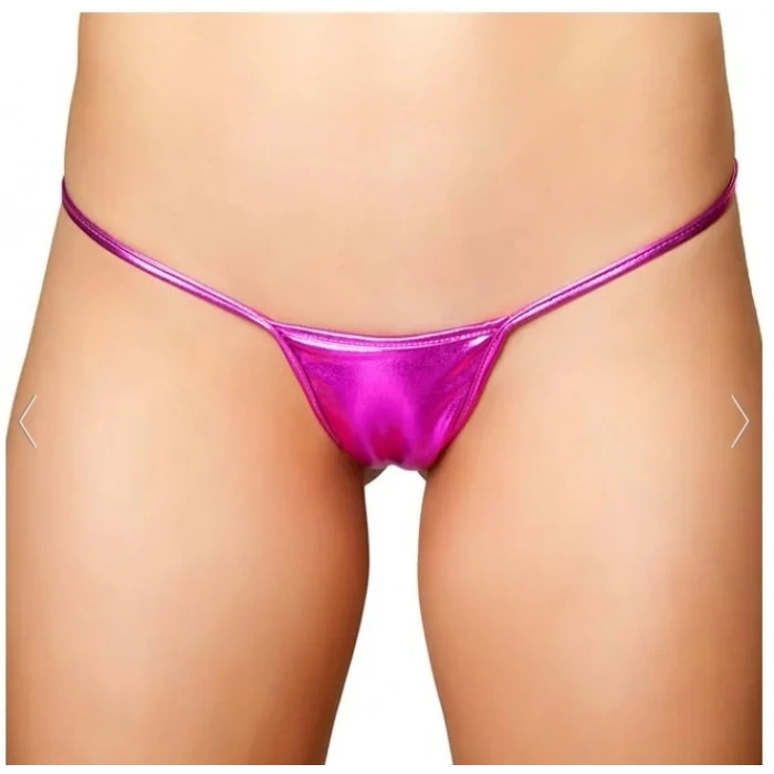 Bacio Fantazi Pembe Lame Stirng - Tanga BC1287
