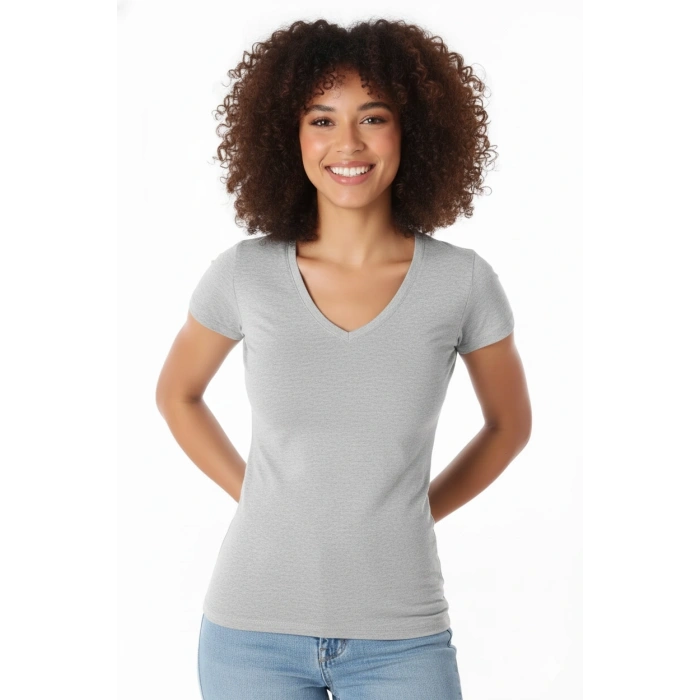 Berrak Bayan Kısa V Yaka 2132