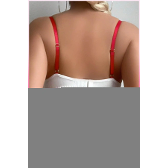 Beyaz Balenli Seksi Hizmetçi Kostüm