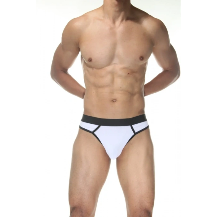 Beyaz Erkek Tanga Çamaşırı