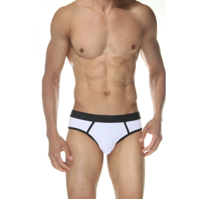 Beyaz Jockstrap Erkek  İç Giyim