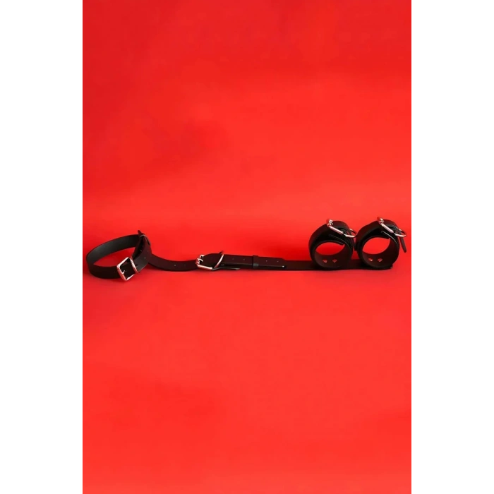 Bilekleri Bağlamalı Seksi Tasma Set - APFT327