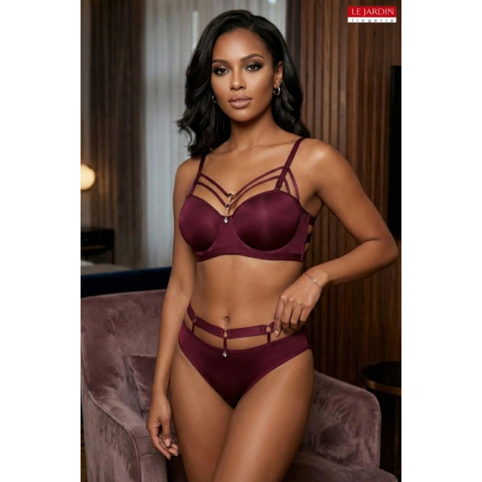 BİYE ŞERİTLİ HALKALI SÜTYEN TAKIM KADIN 5045