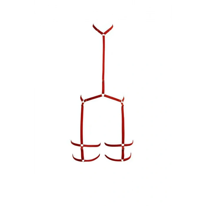 Boyun Bel Detaylı Jartiyer Harness - APFT150