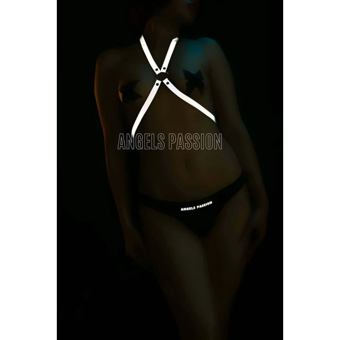Çapraz Detaylı Seksi Reflektörlü Göğüs Harness - APFT136