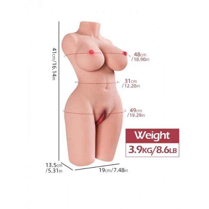 Censan 3,9 kg mini yarım vücut manken