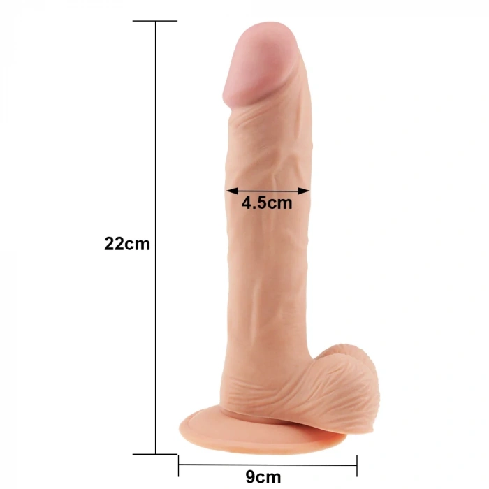 Censan 9İnç The Ultra Soft Dude Dildo