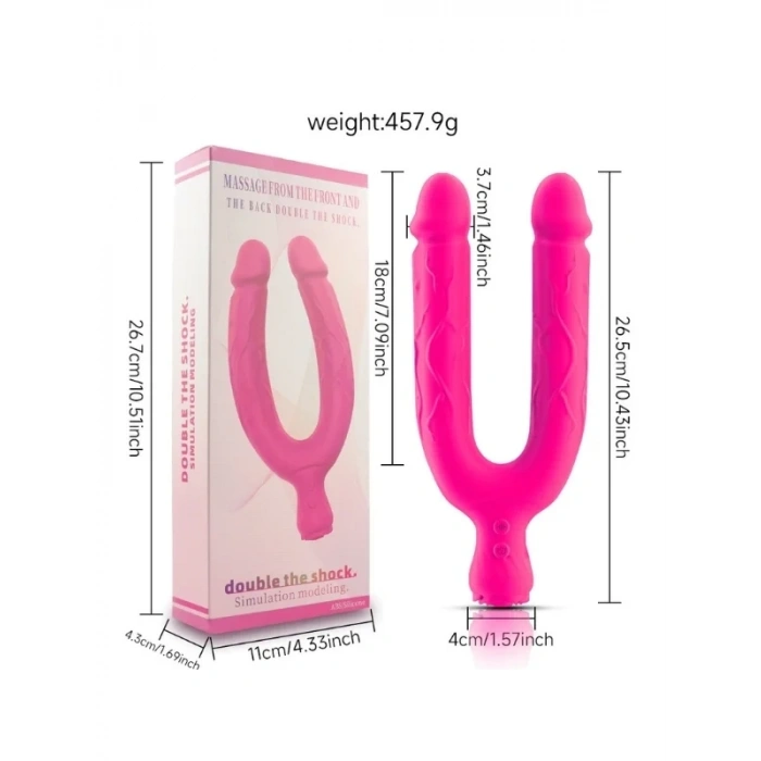 Censan Anesidora Titreşimli Double Modern Vibratör