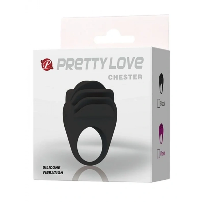 Censan Chester Titreşimli Silikon Penis Halkası