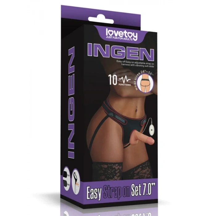 Censan Ingen Easy Strapon Set 7 inç