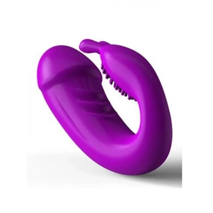 Censan Kablosuz Kumandalı Şarjlı 2 in 1 Giyilebilir Rabbit Mini Vibratör