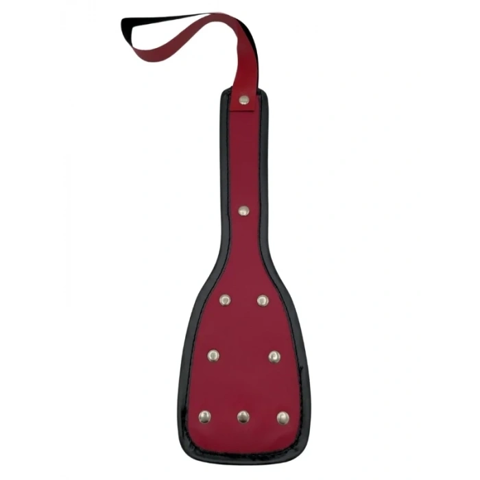 Censan Kırmızı Deri Şaplak