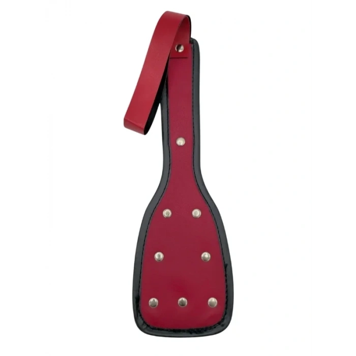 Censan Kırmızı Deri Şaplak