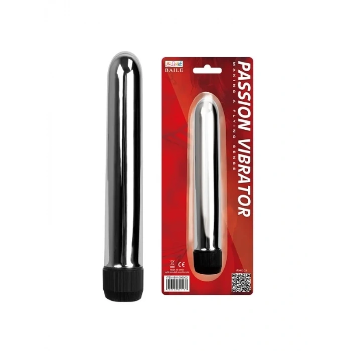 Censan Passion Vibrator Çelik Görünümlü Vibratör