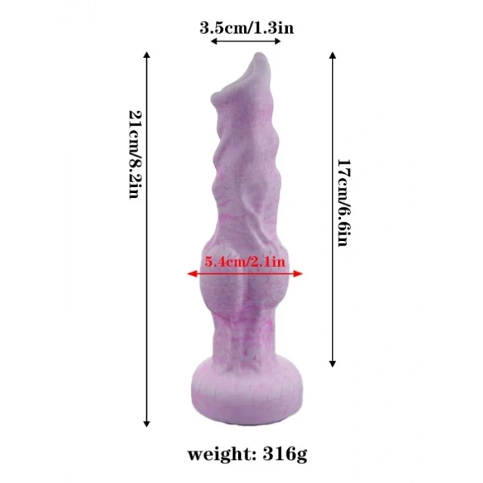 Censan Pembe Canavar Dildo Model 3