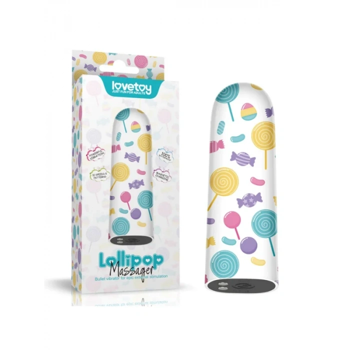 Censan Rechargeable Lollipop Massager Kurşun Vibratör