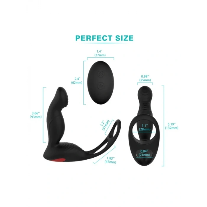 Censan S-Hande Lenker Prostat Kumandalı Vibratör