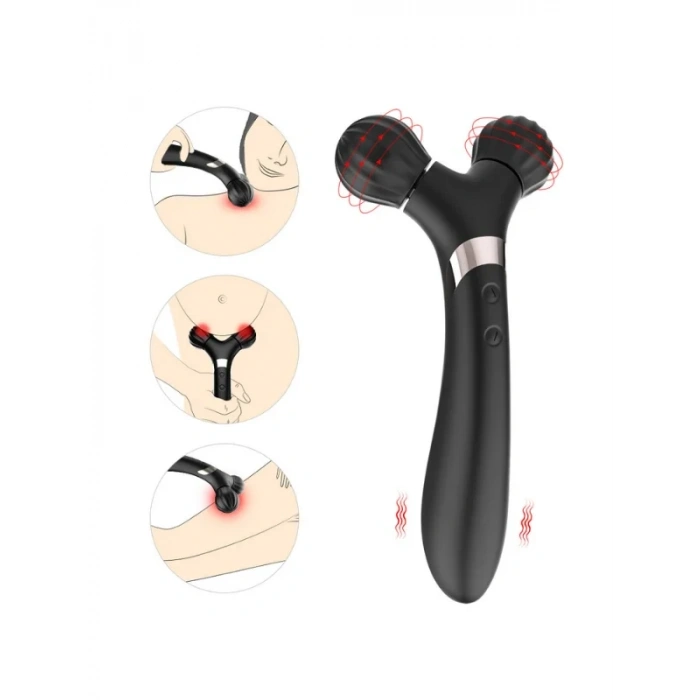 Censan S-Hande Twig Vibratör Siyah